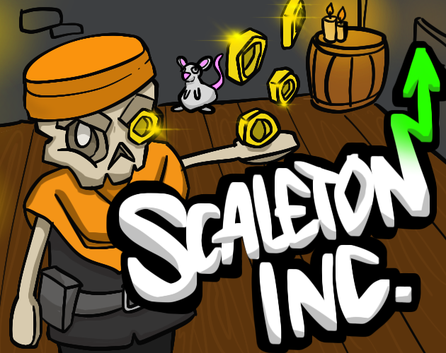 Scaleton Inc. — a skeleton shop tycoon game